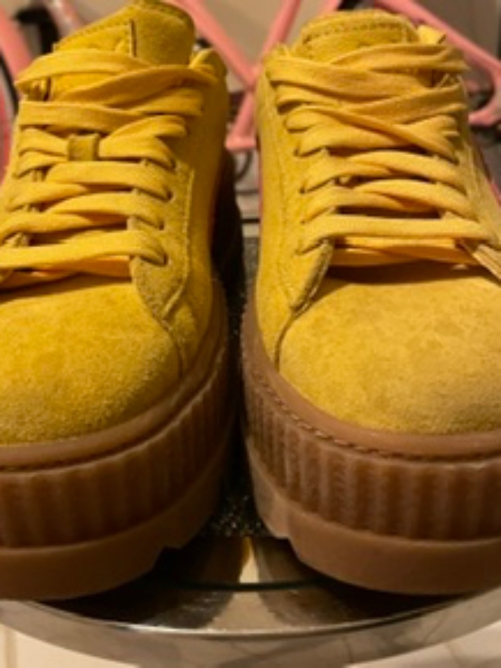 Rihanna’s FENTYXPUMA Creeper Platforms in premium suede (8.5) - Picture 10 of 15